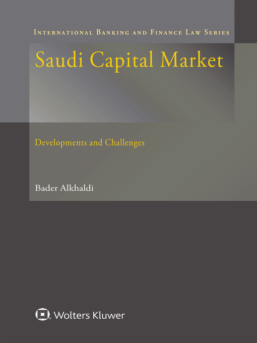 Title details for Saudi Capital Market by Bader Alkhaldi - Available